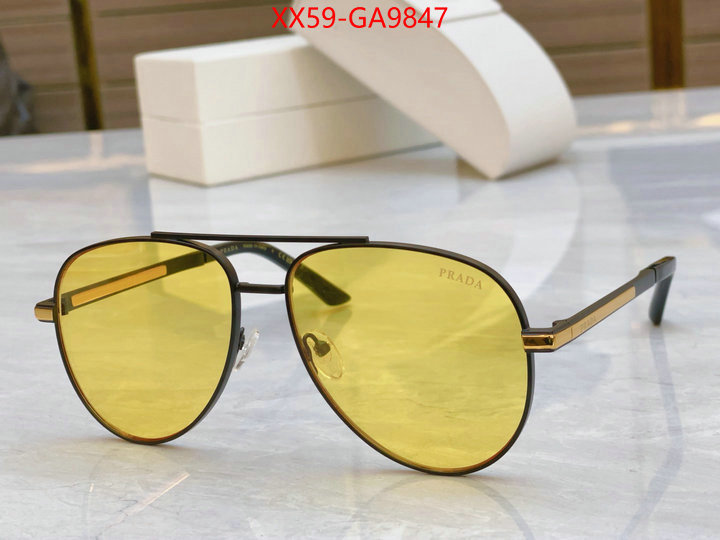 Glasses-Prada high quality customize ID: GA9847 $: 59USD