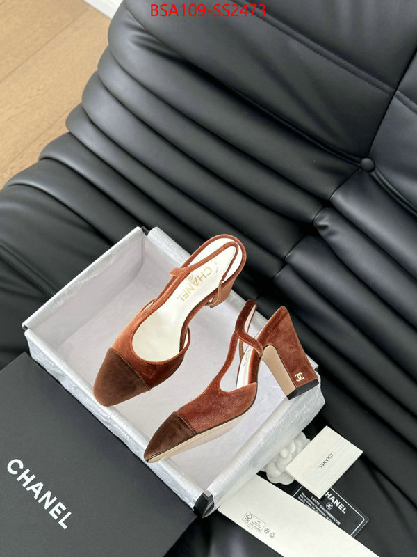 Women Shoes-Chanel high quality 1:1 replica ID: SS2473 $: 109USD