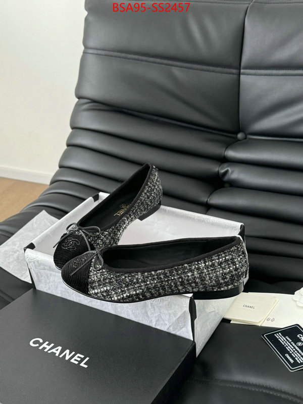 Women Shoes-Chanel buy 2024 replica ID: SS2457 $: 95USD