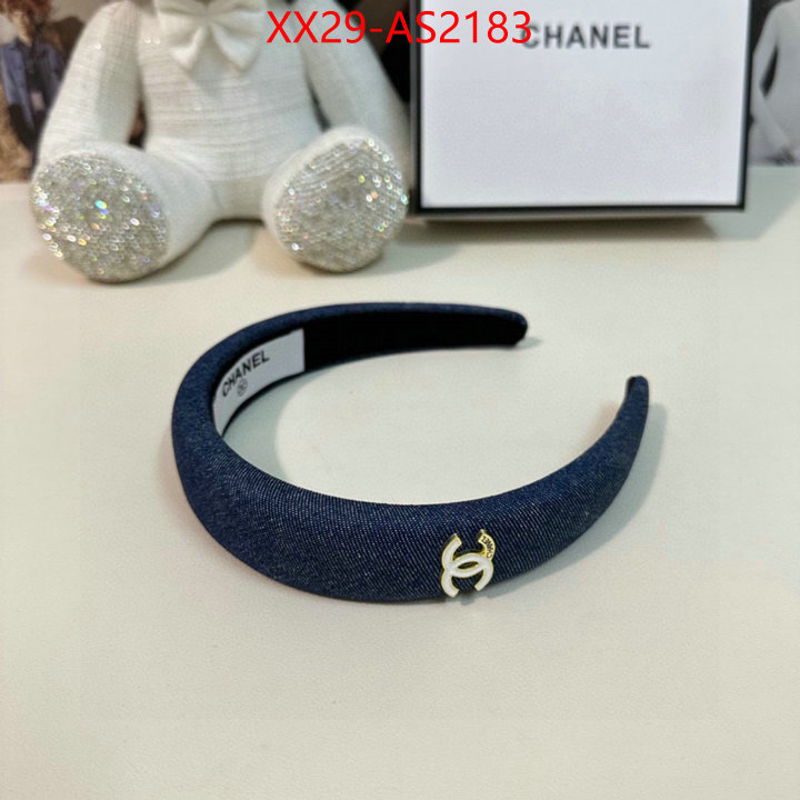 Hair band-Chanel we offer ID: AS2183 $: 29USD