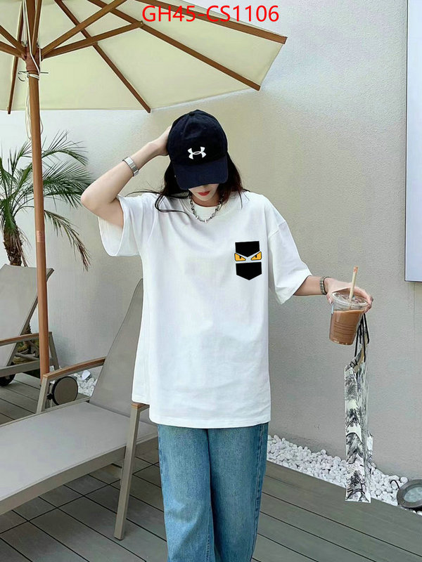 Clothing-Fendi we provide top cheap aaaaa ID: CS1106 $: 45USD