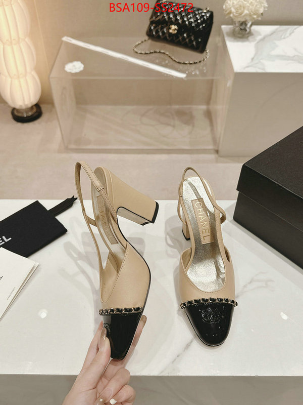 Women Shoes-Chanel designer wholesale replica ID: SS2472 $: 109USD