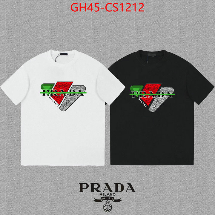 Clothing-Prada top quality ID: CS1212 $: 45USD