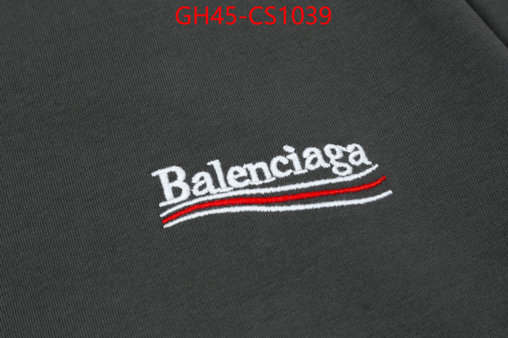 Clothing-Balenciaga replica every designer ID: CS1039 $: 45USD