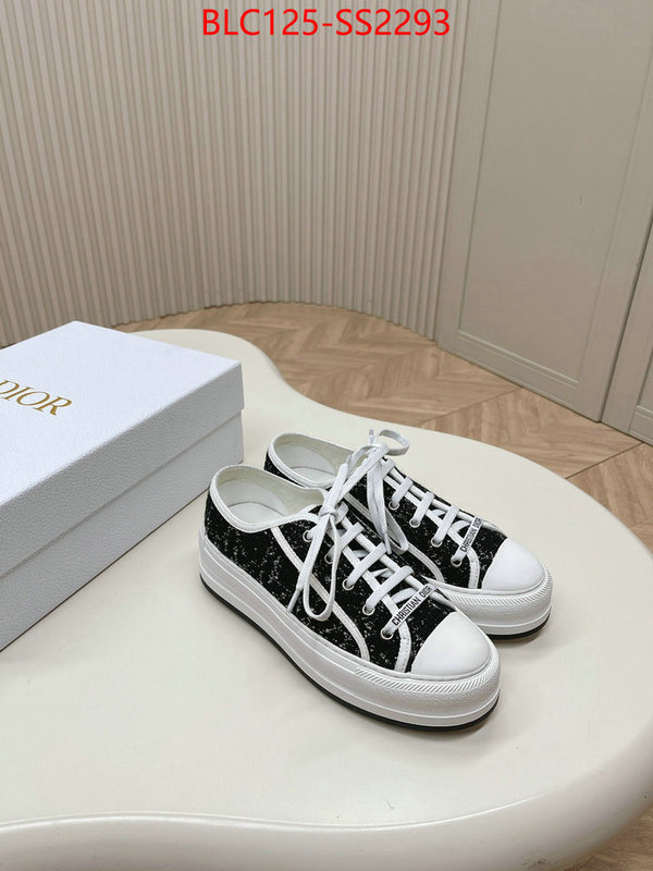 Women Shoes-Dior top perfect fake ID: SS2293 $: 125USD