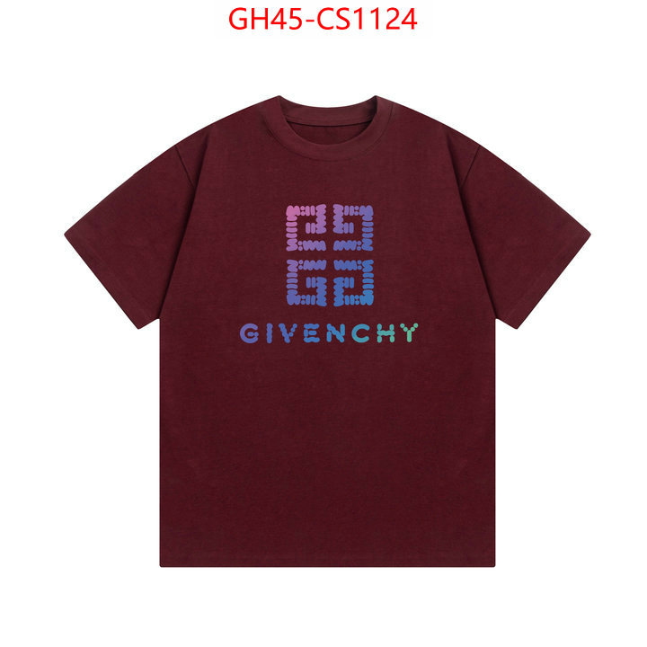 Clothing-Givenchy best quality designer ID: CS1124 $: 45USD