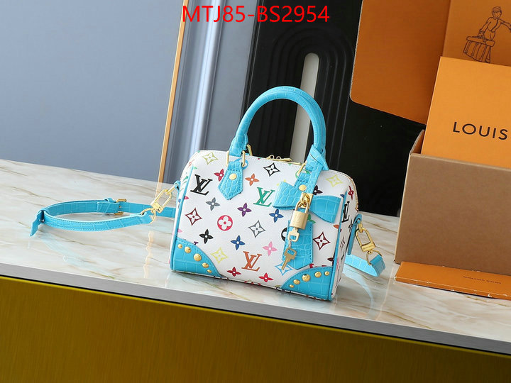 LV Bags(4A)-Speedy- how to buy replcia ID: BS2954 $: 85USD,