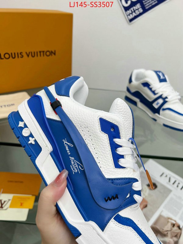 Women Shoes-LV customize best quality replica ID: SS3507 $: 145USD