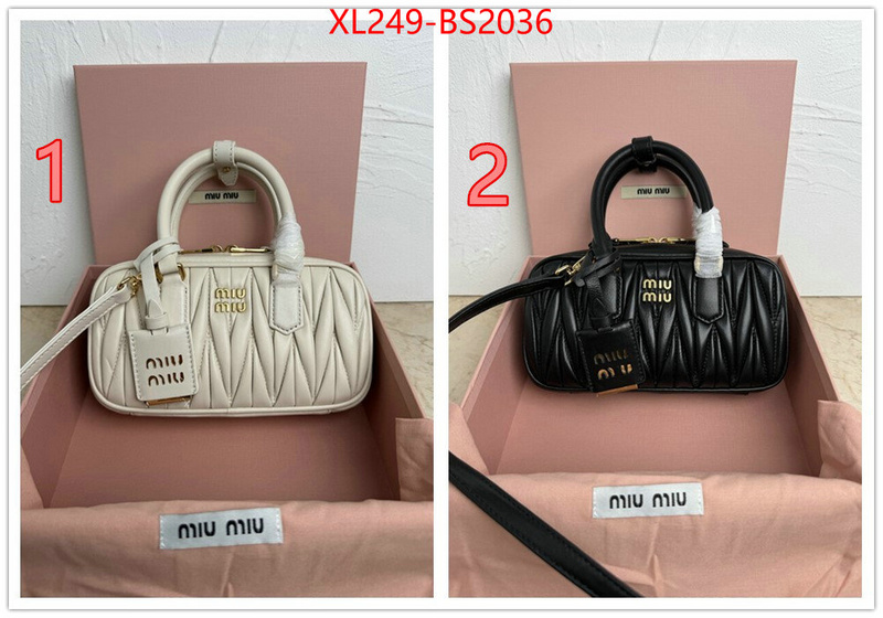 Miu Miu Bags(TOP)-Crossbody- how to start selling replica ID: BS2036 $: 249USD,