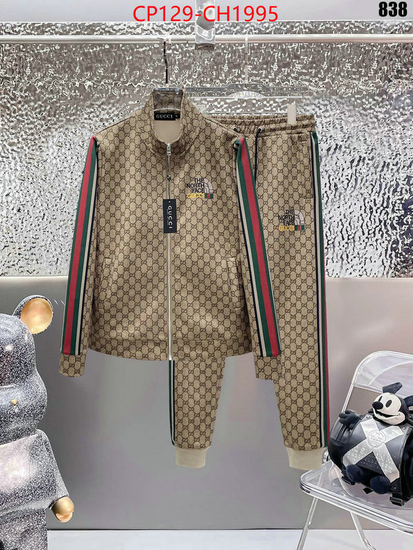 Clothing-Gucci high quality designer ID: CH1995 $: 129USD