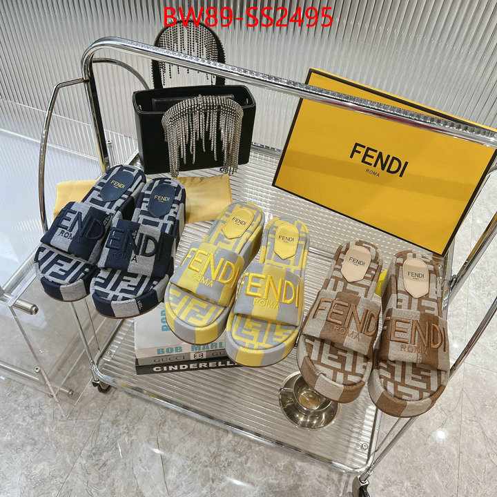 Women Shoes-Fendi quality aaaaa replica ID: SS2495 $: 89USD