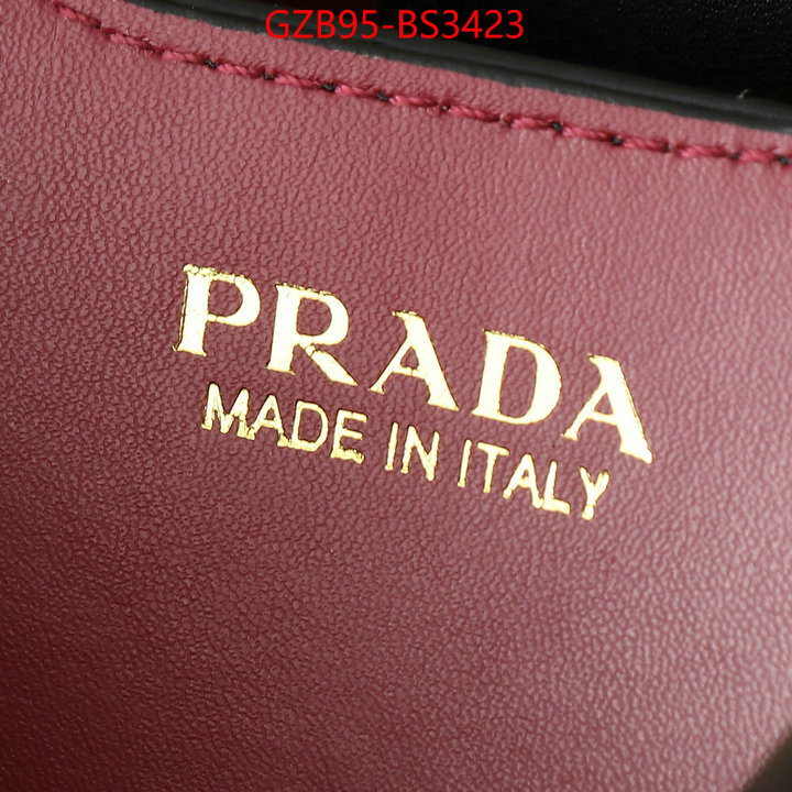 Prada Bags(4A)-bucket bag best replica 1:1 ID: BS3423 $: 95USD,