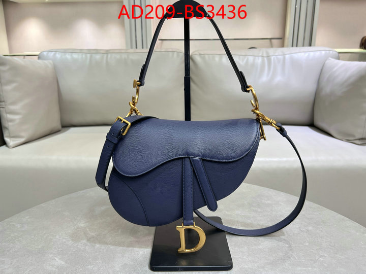 Dior Bags(TOP)-Saddle- replica wholesale ID: BS3436 $: 209USD,