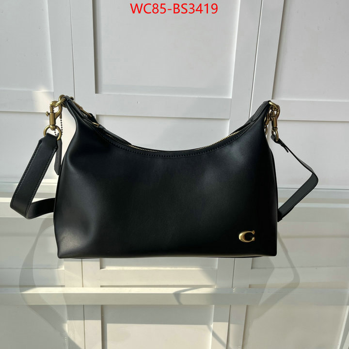 Coach Bags(4A)-Crossbody- top brands like ID: BS3419 $: 85USD,