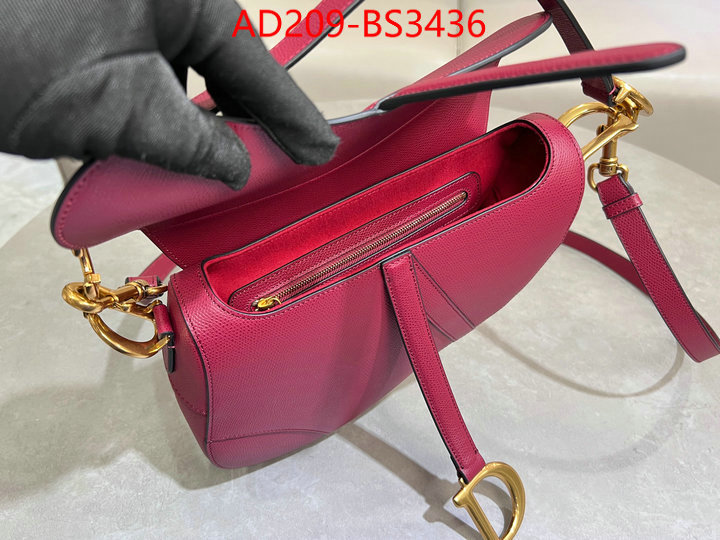 Dior Bags(TOP)-Saddle- replica wholesale ID: BS3436 $: 209USD,