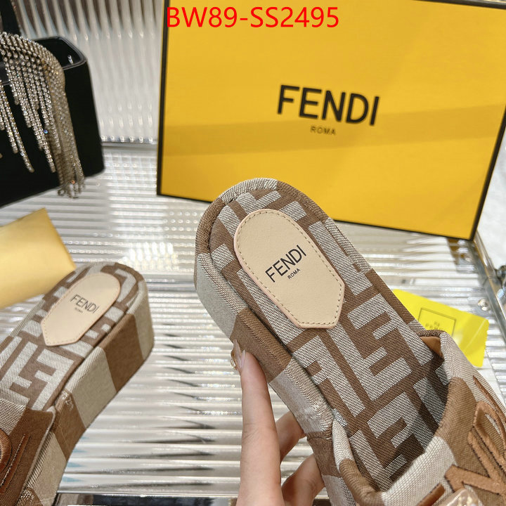 Women Shoes-Fendi quality aaaaa replica ID: SS2495 $: 89USD