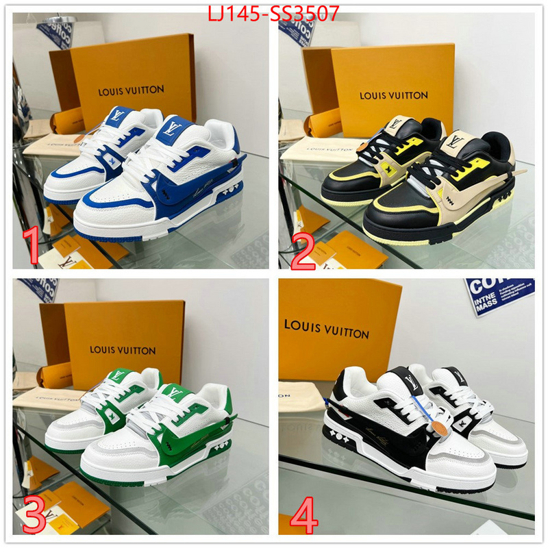 Women Shoes-LV customize best quality replica ID: SS3507 $: 145USD