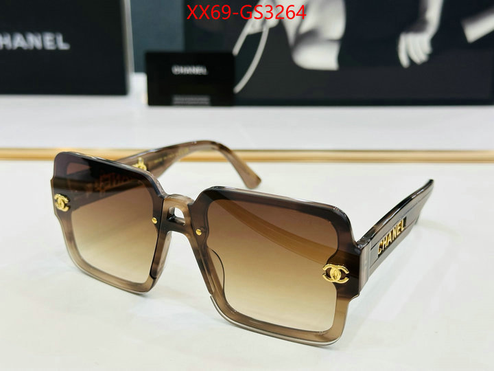 Glasses-Chanel buy the best high quality replica ID: GS3264 $: 69USD