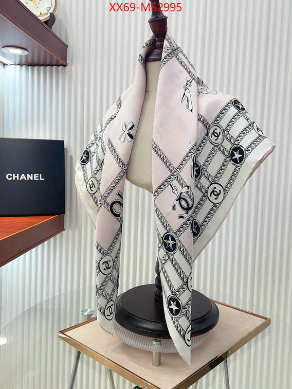 Scarf-Chanel cheap online best designer ID: MS2995 $: 69USD