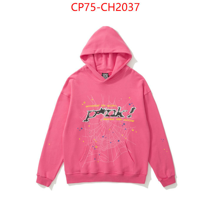 Clothing-Sp5der what best replica sellers ID: CH2037 $: 75USD