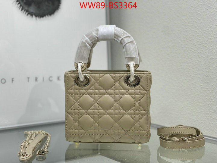 Dior Bags(4A)-Lady- replica wholesale ID: BS3364 $: 89USD,