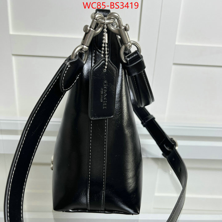 Coach Bags(4A)-Crossbody- top brands like ID: BS3419 $: 85USD,