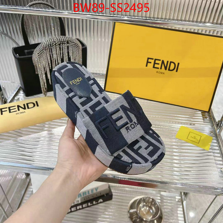 Women Shoes-Fendi quality aaaaa replica ID: SS2495 $: 89USD