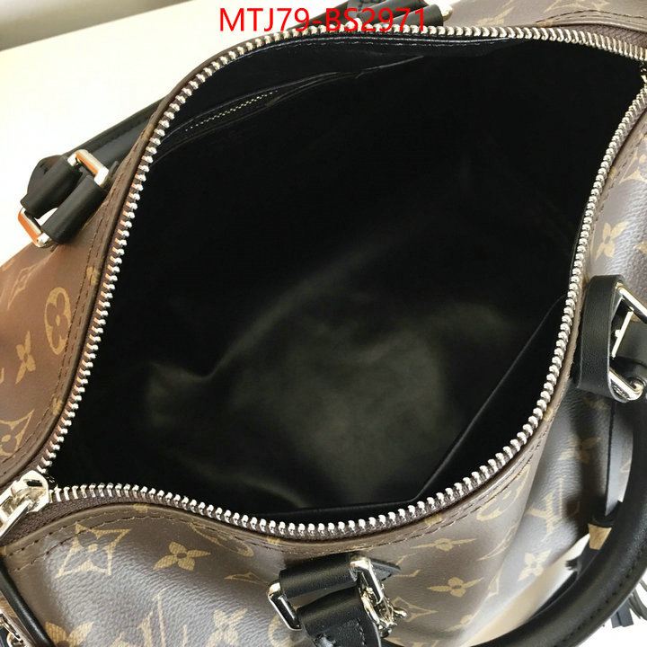 LV Bags(4A)-Speedy- top perfect fake ID: BS2971 $: 79USD,