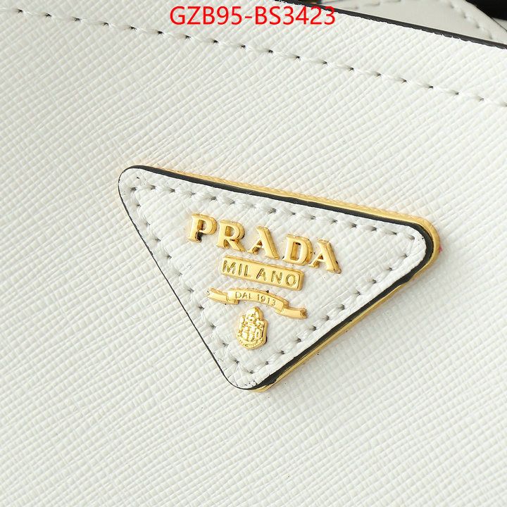 Prada Bags(4A)-bucket bag best replica 1:1 ID: BS3423 $: 95USD,