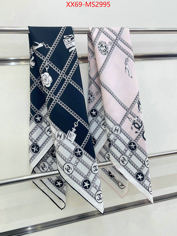 Scarf-Chanel cheap online best designer ID: MS2995 $: 69USD