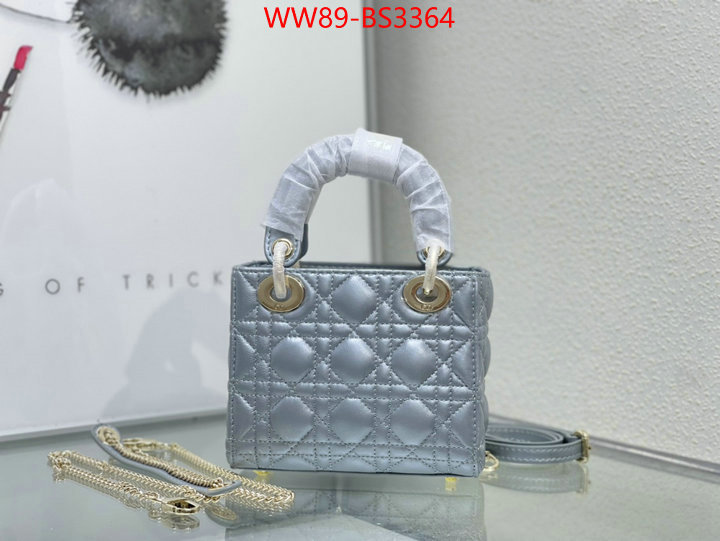 Dior Bags(4A)-Lady- replica wholesale ID: BS3364 $: 89USD,