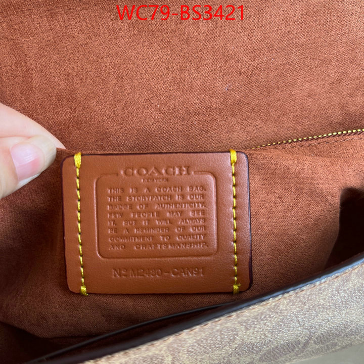 Coach Bags(4A)-Crossbody- website to buy replica ID: BS3421 $: 79USD,