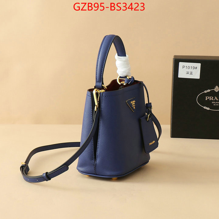 Prada Bags(4A)-bucket bag best replica 1:1 ID: BS3423 $: 95USD,