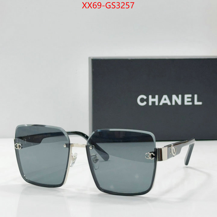 Glasses-Chanel designer replica ID: GS3257 $: 69USD