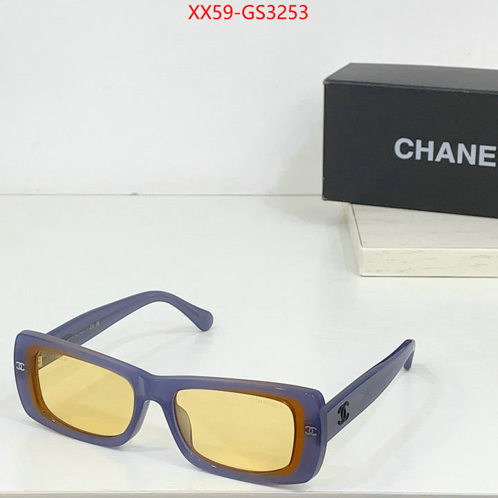 Glasses-Chanel how to buy replcia ID: GS3253 $: 59USD