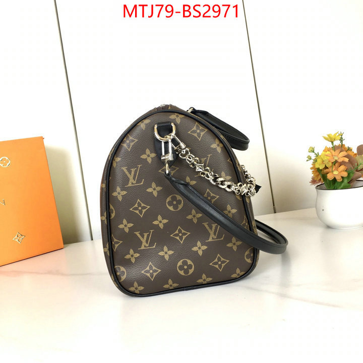 LV Bags(4A)-Speedy- top perfect fake ID: BS2971 $: 79USD,