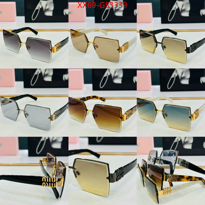 Glasses-Miu Miu where could you find a great quality designer ID: GS3339 $: 69USD