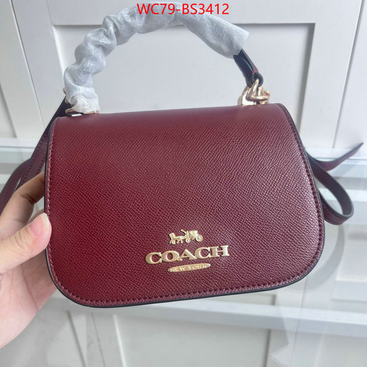 Coach Bags(4A)-Crossbody- high quality 1:1 replica ID: BS3412 $: 79USD,