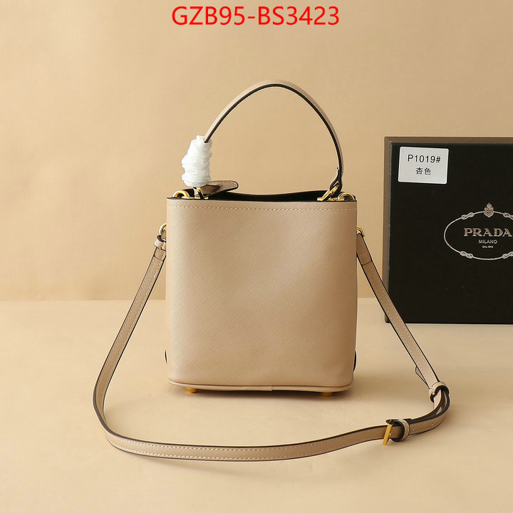 Prada Bags(4A)-bucket bag best replica 1:1 ID: BS3423 $: 95USD,