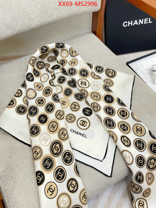 Scarf-Chanel where to buy replicas ID: MS2996 $: 69USD