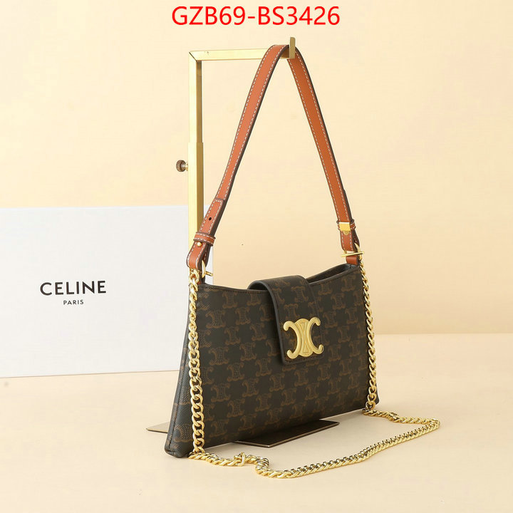 CELINE Bags(4A)-Crossbody- wholesale replica ID: BS3426 $: 69USD,