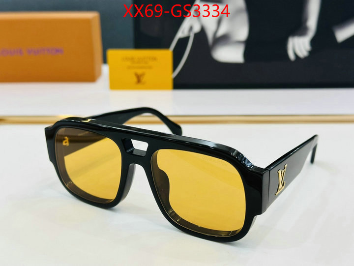 Glasses-LV website to buy replica ID: GS3334 $: 69USD