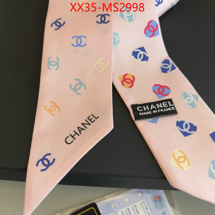 Scarf-Chanel wholesale replica shop ID: MS2998 $: 35USD