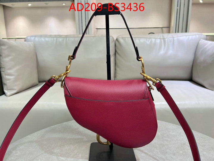 Dior Bags(TOP)-Saddle- replica wholesale ID: BS3436 $: 209USD,