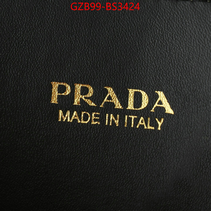 Prada Bags(4A)-bucket bag high quality happy copy ID: BS3424 $: 99USD,