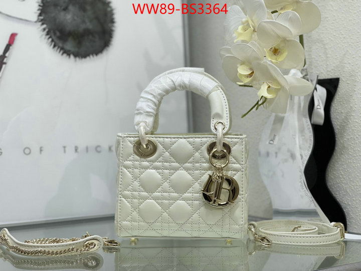 Dior Bags(4A)-Lady- replica wholesale ID: BS3364 $: 89USD,