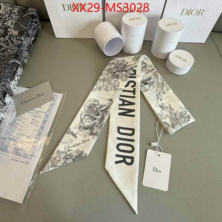 Scarf-Dior luxury cheap ID: MS3028 $: 29USD