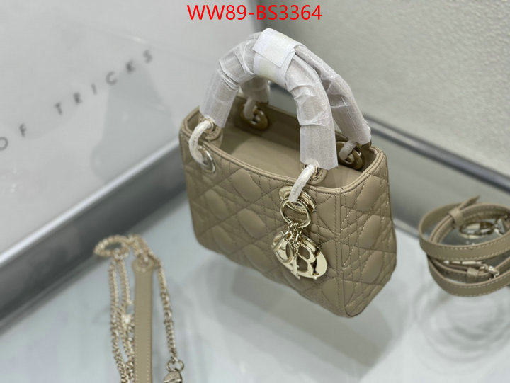 Dior Bags(4A)-Lady- replica wholesale ID: BS3364 $: 89USD,