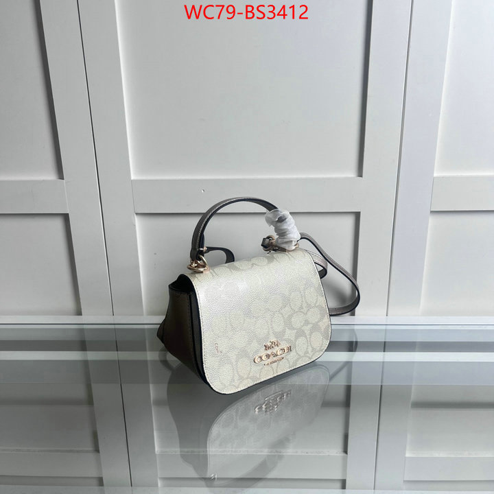 Coach Bags(4A)-Crossbody- high quality 1:1 replica ID: BS3412 $: 79USD,