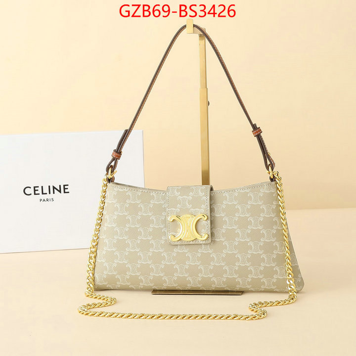 CELINE Bags(4A)-Crossbody- wholesale replica ID: BS3426 $: 69USD,